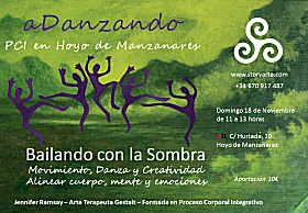 Taller Bailando con la Sombra, domingo 18 de Noviembre de 2018