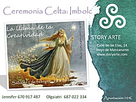Imbolc: La Llama de la Creatividad, sábado 2 de Febrero de 2019