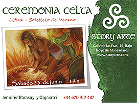 Litha, celebración del solsticio de verano en la rueda del año celta, Sábado 23 de Junio