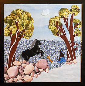 The Child and the Gingko Biloba Tree